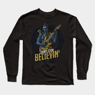 Mahadev: Don't Stop Believen' Long Sleeve T-Shirt